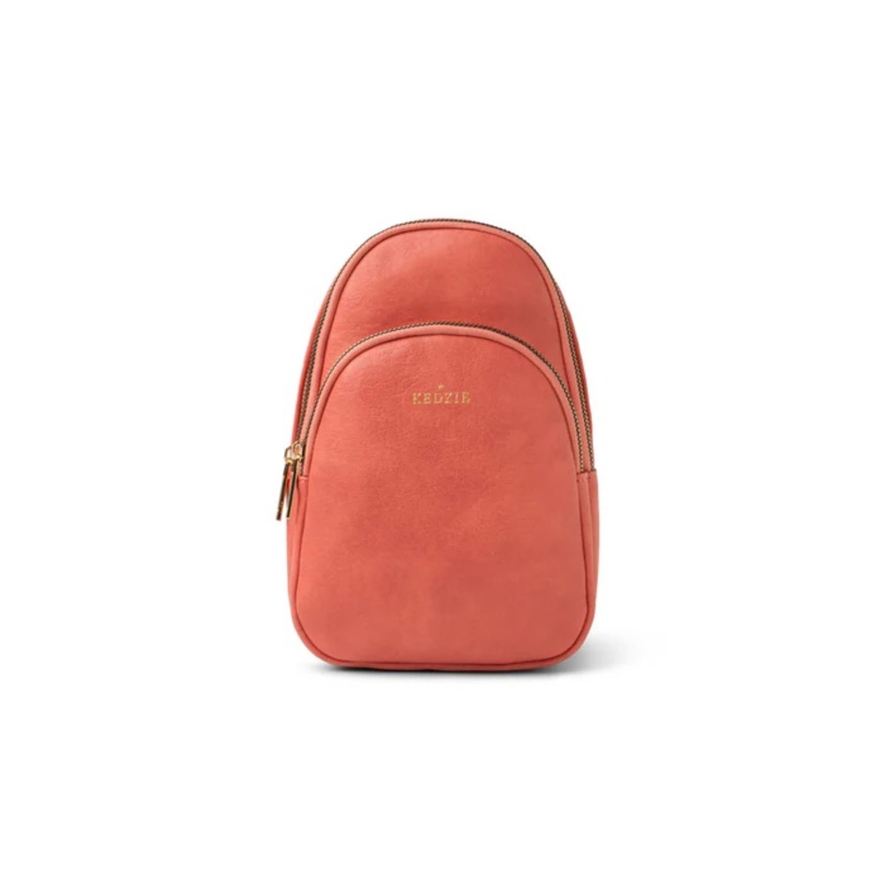 Kedzie Coral Sunset Sling Purse